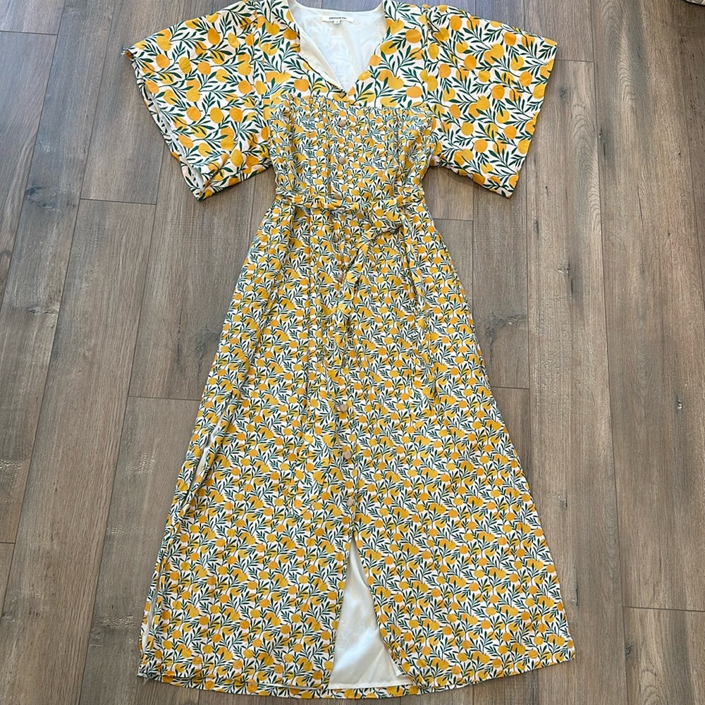 Emerson Fry button down dress with belt